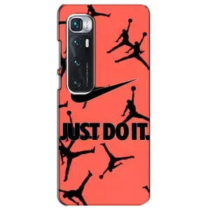 Силиконовый Чехол Nike Air Jordan на Сяоми Ми 10 Ультра (Just Do It)