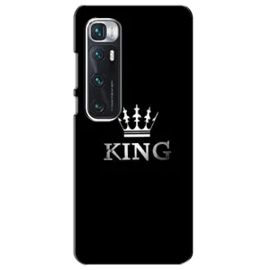 Чехол (Корона на чёрном фоне) для Сяоми Ми 10 Ультра (KING)