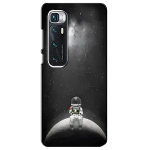 Силиконовый Чехол с принтом "Космонавты" на Xiaomi Mi 10 Ultra (Космонавт романтик)