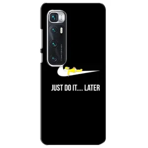 Силиконовый Чехол на Xiaomi Mi 10 Ultra с картинкой Nike (Later)