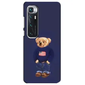 Чехлы Мишка Тедди для Сяоми Ми 10 Ультра (Мишка USA)