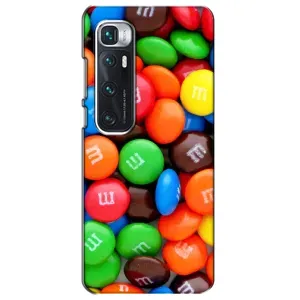Чехол с изображением вкусной еды для Xiaomi Mi 10 Ultra (Разноцветные M&M'S)