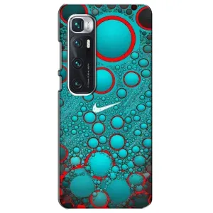 Силиконовый Чехол на Xiaomi Mi 10 Ultra с картинкой Nike (Найк зеленый)