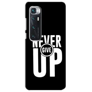 Силиконовый Чехол на Xiaomi Mi 10 Ultra с картинкой Nike (Never Give UP)