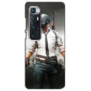 Силиконовый чехол с картинкой "Герой Pubg" на Xiaomi Mi 10 Ultra (Пабг)