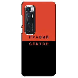 Чехлы УПА (Красно-Чёрный) на Xiaomi Mi 10 Ultra (Правый Серктор)
