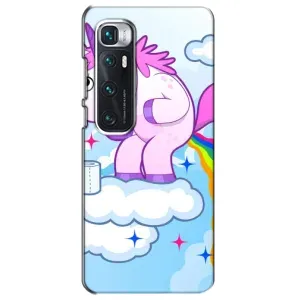 Чехол Unicorn на Xiaomi Mi 10 Ultra (Радуга единорожка)