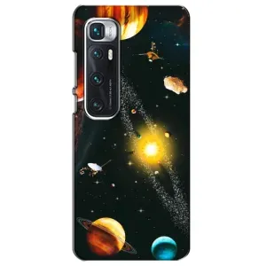 Чехол (ТПУ) с планетами на Xiaomi Mi 10 Ultra (Вид с космоса)
