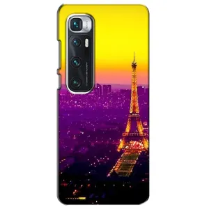 Чехол с Эйфелевой башней на Xiaomi Mi 10 Ultra (Яркая башня)