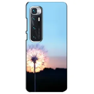 Силиконовый Чехол с одуванчиками на Xiaomi Mi 10 Ultra (Закат с одуванчиком)