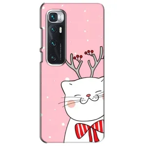 Чехол на тематику: Коты для Xiaomi Mi 10 Ultra (Зимний кот)