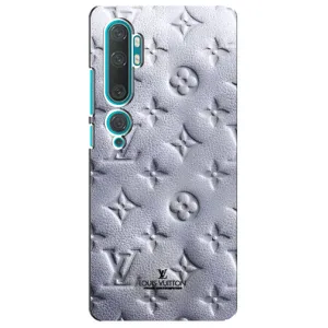 Текстурний Чохол Louis Vuitton для Сяомі Мі 10 (Білий ЛВ)