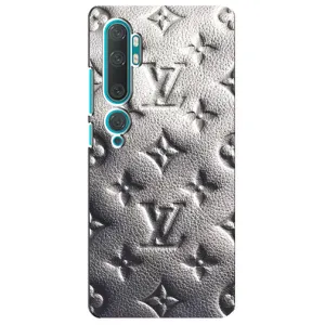 Текстурный Чехол Louis Vuitton для Сяоми Ми 10 (Бежевый ЛВ)