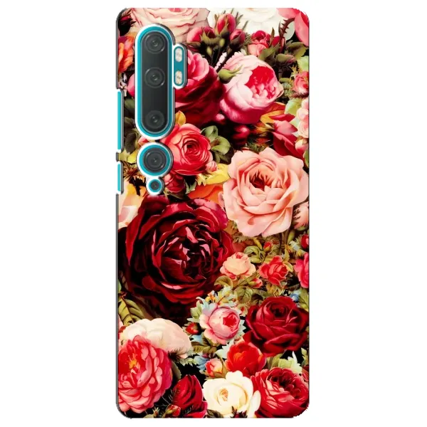 Чехол с рисунком «Букет цветов» для Xiaomi Mi 10 Чехол с рисунком «Букет цветов» для Xiaomi Mi 10