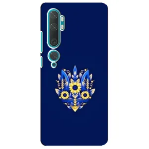 Чехол Укр Символика для Xiaomi Mi 10 (Цветущий Герб)