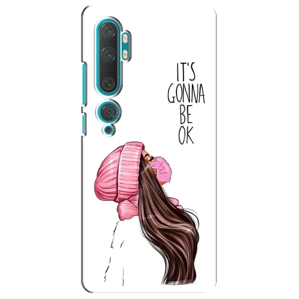 Чехол с рисунком «Девушка в маске» для Xiaomi Mi 10 Чехол с рисунком «Девушка в маске» для Xiaomi Mi 10