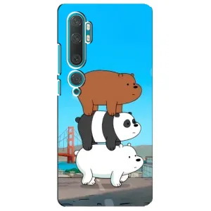 Чехлы с Пандами на Xiaomi Mi 10 (Друзья)