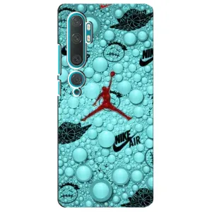 Силиконовый Чехол Nike Air Jordan на Сяоми Ми 10 (Джордан Найк)