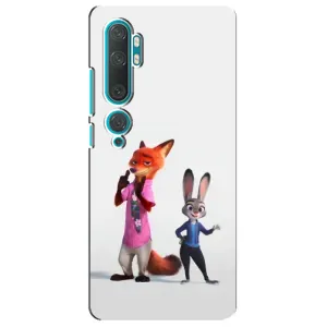 Силиконовый чехол с принтом Зоотрополіс для Xiaomi Mi 10 (Джуди и Ник)