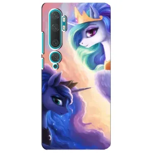 Чехол Unicorn на Xiaomi Mi 10 (Единорожки на тучках)