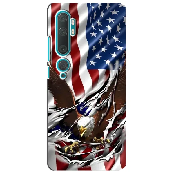 Чехол с рисунком «Флаг USA» для Xiaomi Mi 10 Чехол с рисунком «Флаг USA» для Xiaomi Mi 10