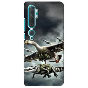 Чохол з мемами траралело тралала для Xiaomi Mi 10 (Гусіні і крокоділо)
