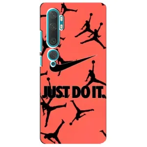 Силіконовый Чохол Nike Air Jordan на Сяомі Мі 10 (Just Do It)