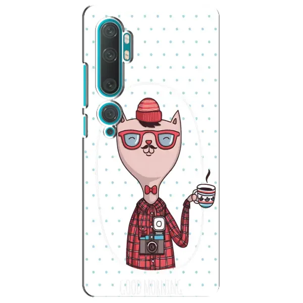 Чехол с рисунком «Кот аристократ» для Xiaomi Mi 10 Чехол с рисунком «Кот аристократ» для Xiaomi Mi 10