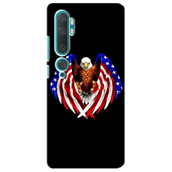 Чехол с рисунком «Крылья США» для Xiaomi Mi 10 Чехол с рисунком «Крылья США» для Xiaomi Mi 10