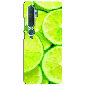 Чохол з зображенням смачної їжі для Xiaomi Mi 10 (Лайм)