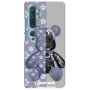 Силиконовый чехол для Xiaomi Mi 10 (Медведь Louis Vuitton)