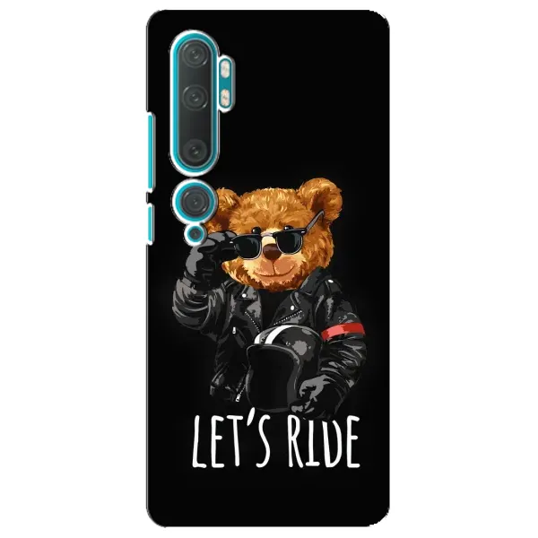 Чехол с рисунком «Модный Мишка» для Xiaomi Mi 10 Чехол с рисунком «Модный Мишка» для Xiaomi Mi 10