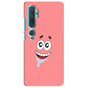 Чехлы с Патриком на Xiaomi Mi 10 (Мордочка Патрика)