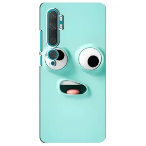 Силиконовые Чехлы (смешные стикеры) для Xiaomi Mi 10 (Забавное мятное лицо)