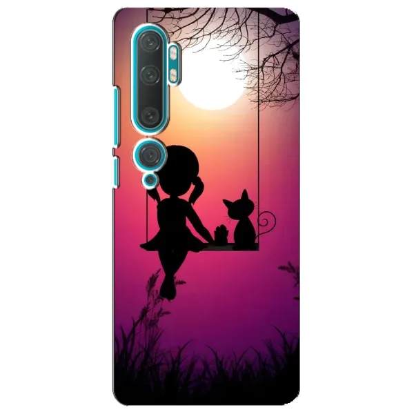 Чехол с рисунком «На качели» для Xiaomi Mi 10