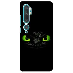 Чехол дракон Беззубик для Xiaomi Mi 10 (Глаза Беззубика)