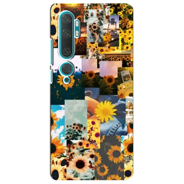 Чехол с рисунком «Подсолнуховый дизайн» для Xiaomi Mi 10