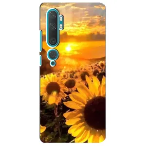 Чохол з Квітами для Xiaomi Mi 10 (поле соняшників)