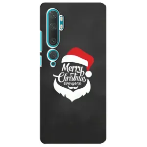 Чехол Санта Клаус для Xiaomi Mi 10 (Санта Крисмас)