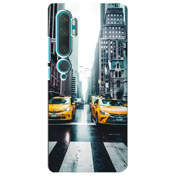 Чехол с рисунком «Такси» для Xiaomi Mi 10 Чехол с рисунком «Такси» для Xiaomi Mi 10