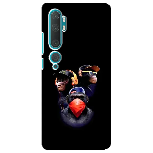 Чехол с рисунком «Три обезьяны» для Xiaomi Mi 10 Чехол с рисунком «Три обезьяны» для Xiaomi Mi 10