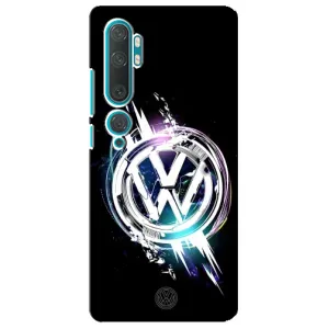 Чохол "Фольксваген" для Xiaomi Mi 10 (Volkswagen на чорному)