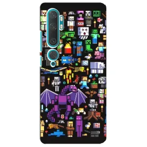 Чохол майнкрафт для Xiaomi Mi 10 (Усі персонажі)