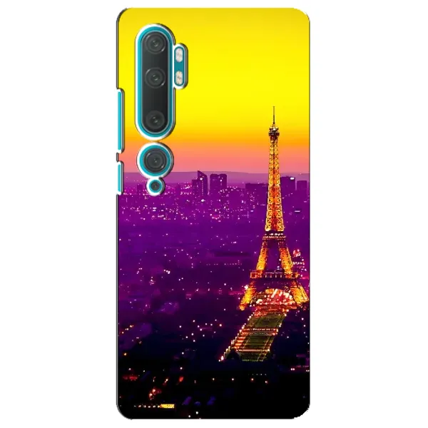 Чехол с рисунком «Яркая башня» для Xiaomi Mi 10 Чехол с рисунком «Яркая башня» для Xiaomi Mi 10