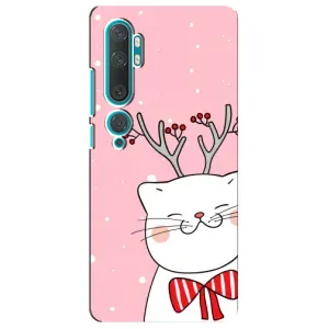 Чохол на тематику: Коти для Xiaomi Mi 10 (Зимовий кіт)