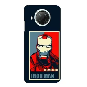 Чехол Супергерой Железный человек на Xiaomi Mi 10i (Art Iron man)