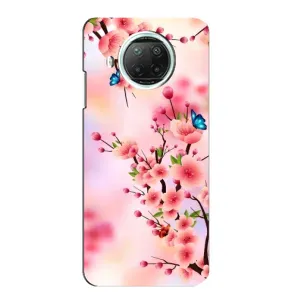 Чохол з картинкою Сакури на Xiaomi Mi 10i (Метелики на сакурі)