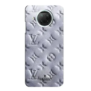 Текстурний Чохол Louis Vuitton для Сяомі Мі 10i (Білий ЛВ)
