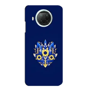 Чехол Укр Символика для Xiaomi Mi 10i (Цветущий Герб)