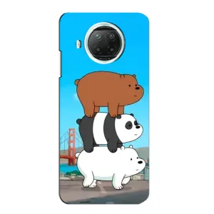 Чехлы с Пандами на Xiaomi Mi 10i (Друзья)